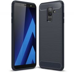 Захисний чохол UniCase Carbon для Samsung Galaxy A6+ 2018 (A605), Dark Blue
