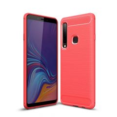 Защитный чехол UniCase Carbon для Samsung Galaxy A9 2018 (A920) - Red