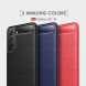 Защитный чехол UniCase Carbon для Samsung Galaxy S21 FE (G990) - Red. Фото 2 из 10