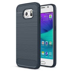 Захисний чохол UniCase Carbon для Samsung Galaxy S6 (G920) - Dark Blue