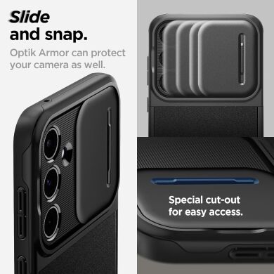 Защитный чехол Spigen (SGP) Optik Armor для Samsung Galaxy A55 (A556) - Abyss Green