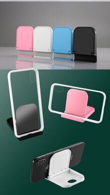 Универсальная подставка Deexe Flip Stand для смартфонов - White