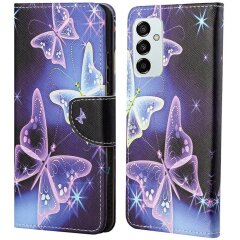 Чехол-книжка Deexe Color Wallet для Samsung Galaxy M23 (M236) - Sparkling Butterflies
