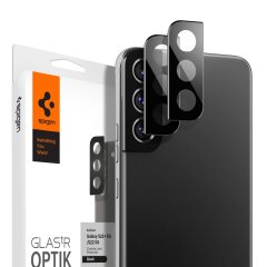Комплект захисного скла Spigen (SGP) Optik Lens Protector для Samsung Galaxy S22 (S901) / S22 Plus (S906) - Black