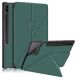 Чехол Deexe Origami Case для Samsung Galaxy Tab S8 Ultra (T900/T906) - Blackish Green. Фото 1 из 9
