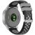 Ремешок Deexe Dot Color для часов с шириной крепления 18 мм - Black / Grey