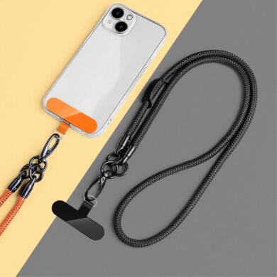 Ремешок для смартфона Deexe Nylon Lanyard - Orange