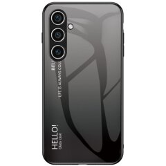 Захисний чохол Deexe Gradient Color для Samsung Galaxy S24 Plus - Black / Grey