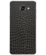 Кожаная наклейка Glueskin Black Reptile для Samsung Galaxy A5 (2016). Фото 1 из 4