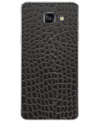 Кожаная наклейка Black Reptile для Samsung Galaxy A5 (2016)