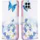 Чехол-книжка Deexe Color Wallet для Samsung Galaxy M33 (M336) - Butterfly and Flowers. Фото 2 из 6