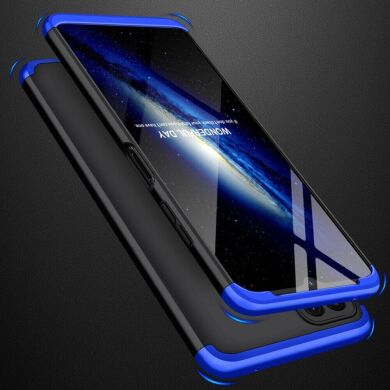 Защитный чехол GKK Double Dip Case для Samsung Galaxy A22 5G (A226) - Black / Silver