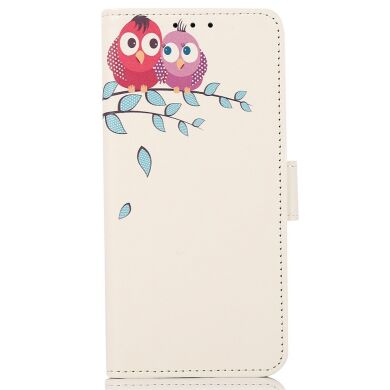 Чехол Deexe Life Style Wallet для Samsung Galaxy A03 (A035) - Owls