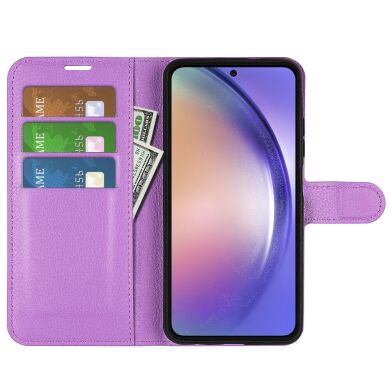 Чехол-книжка Deexe Book Type для Samsung Galaxy A55 (A556) - Purple