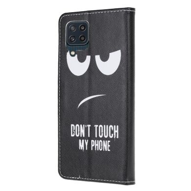Чехол-книжка Deexe Color Wallet для Samsung Galaxy M32 (M325) - Don't Touch My Phone