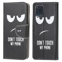 Чехол-книжка Deexe Color Wallet для Samsung Galaxy M32 (M325) - Don't Touch My Phone