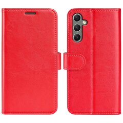 Чехол-книжка Deexe Wallet Style для Samsung Galaxy A24 - Red