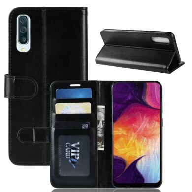 Чехол-книжка Deexe Wallet Style для Samsung Galaxy A50 (A505) / A30s (A307) / A50s (A507) - Black