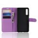 Чехол-книжка Deexe Wallet Style для Samsung Galaxy A7 2018 (A750) - Purple. Фото 3 из 6