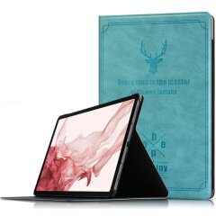 Чохол-книжка UniCase Deer Pattern для Samsung Galaxy Tab S9 (X710/716) - Green