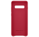 Чехол Leather Cover для Samsung Galaxy S10 Plus (G975) EF-VG975LREGRU - Red. Фото 4 из 4
