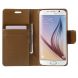 Чехол MERCURY Sonata Diary для Samsung Galaxy S6 (G920) - Brown. Фото 5 из 10