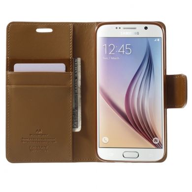 Чехол MERCURY Sonata Diary для Samsung Galaxy S6 (G920) - Brown