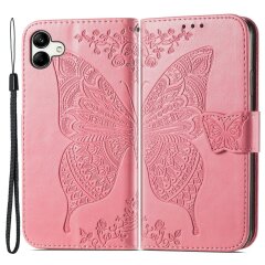 Чохол UniCase Butterfly Pattern для Samsung Galaxy A04 (A045) - Pink