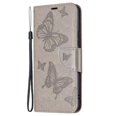Чехол UniCase Butterfly Pattern для Samsung Galaxy A53 - Grey