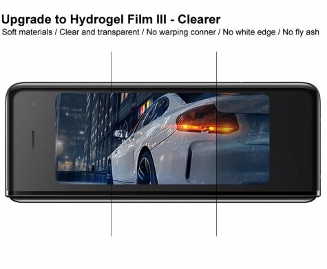 Комплект защитных пленок (на экран и заднюю панель) IMAK Hydrogel Film III для Samsung Galaxy Fold
