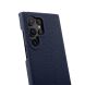 Шкіряний чохол MELKCO Leather Case для Samsung Galaxy S24 Ultra (S928) - Dark Blue