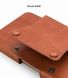 Кожаный чехол на пояс QIALINO Belt Holster для смартфонов - Brown. Фото 10 из 11