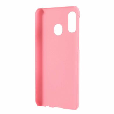 Пластиковый чехол Deexe Hard Shell для Samsung Galaxy A40 (А405) - Pink