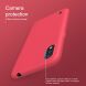 Пластиковый чехол NILLKIN Frosted Shield для Samsung Galaxy A01 (A015) - Red. Фото 18 из 20