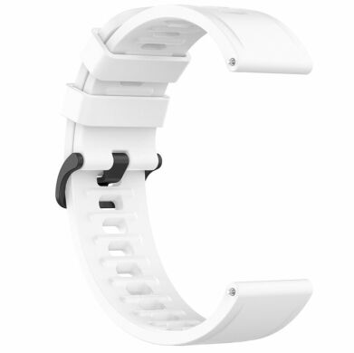 Ремешок UniCase Soft Silicone для часов с шириной крепления 22мм - White