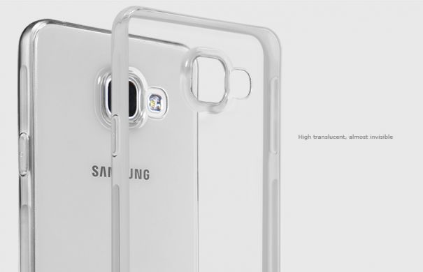 Силиконовая накладка NILLKIN Nature TPU для Samsung Galaxy A3 2016 (A310) - Gray