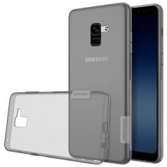 Силиконовый (TPU) чехол NILLKIN Nature для Samsung Galaxy A8 + 2018 (A730) - Grey
