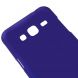 Пластиковый чехол Deexe Hard Shell для Samsung Galaxy J3 (2016) - Dark Blue. Фото 3 из 5