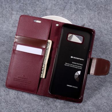 Чехол-книжка MERCURY Sonata Diary для Samsung Galaxy S8 (G950) - Wine Red