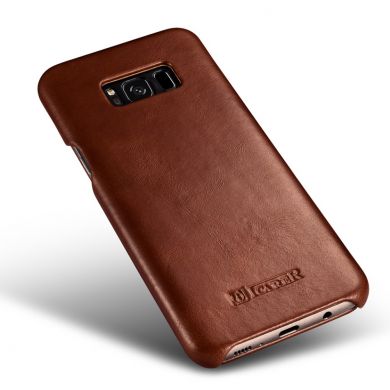 Кожаный чехол ICARER Slim Flip для Samsung Galaxy S8 (G950) - Brown