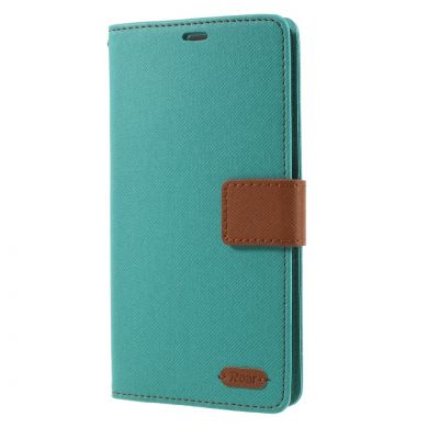 Чехол-книжка ROAR KOREA Cloth Texture для Samsung Galaxy S9 Plus (G965) - Green