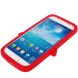 Силиконовая накладка Deexe Penguin Series для Samsung Galaxy S4 mini (i9190) - Red. Фото 2 из 7