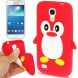 Силиконовая накладка Deexe Penguin Series для Samsung Galaxy S4 mini (i9190) - Red. Фото 1 из 7