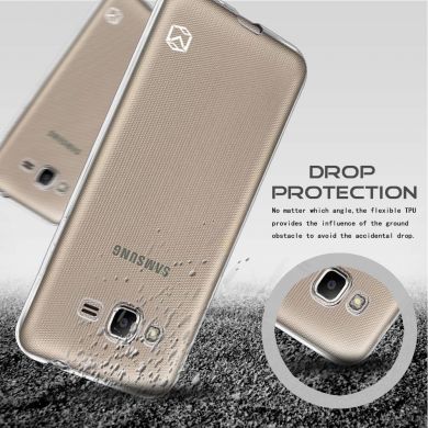 Силиконовый (TPU) чехол Deexe Glossy Cover для Samsung Galaxy J2 Prime
