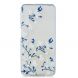 Силиконовый (TPU) чехол Deexe Pretty Glossy для Samsung Galaxy A7 2018 (A750) - White Flower. Фото 2 из 5