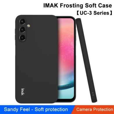 Силиконовый (TPU) чехол IMAK UC-3 Series для Samsung Galaxy A24 (A245) - Black