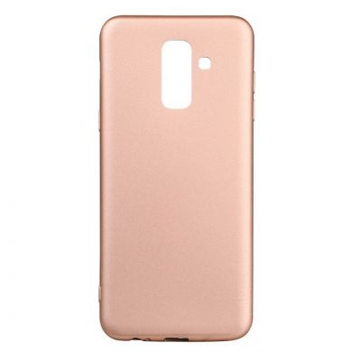 Силиконовый (TPU) чехол X-LEVEL Matte для Samsung Galaxy A6+ 2018 (A605) - Gold