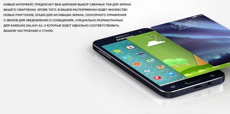 Смартфон Samsung Galaxy A3 Duos (SM-A300) Midnight Black