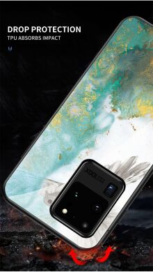 Защитный чехол Deexe Gradient Pattern для Samsung Galaxy S20 Ultra (G988) - Emerald