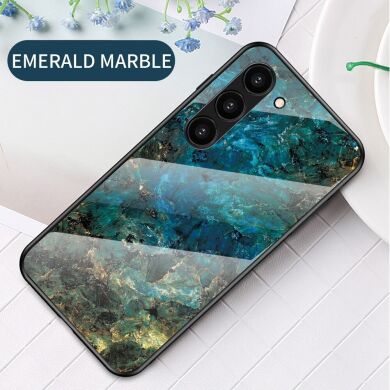 Защитный чехол Deexe Gradient Pattern для Samsung Galaxy S23 Plus - Emerald